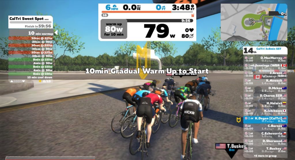 Zwift Workout Warm Up